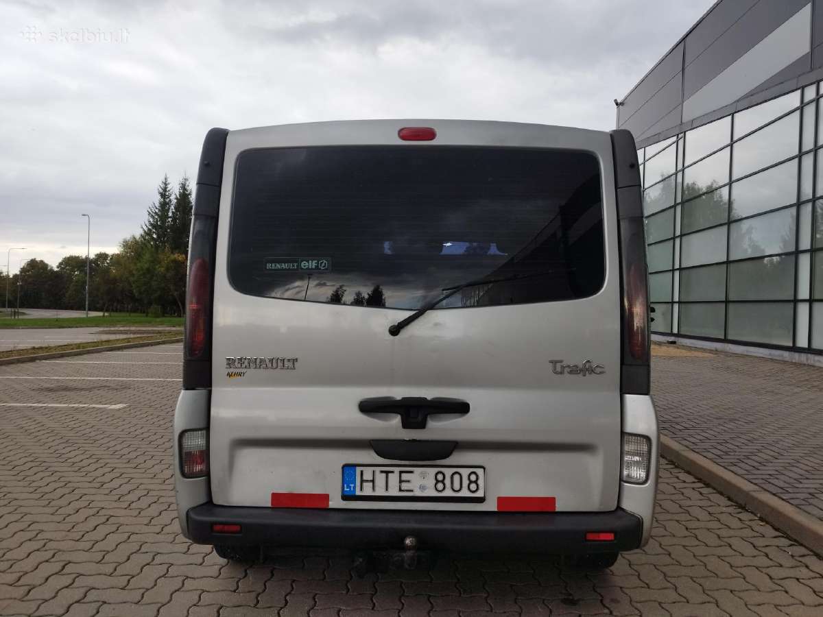 Renault trafic 2004 2,5 D 99 kw - nuotraukos Nr. 5