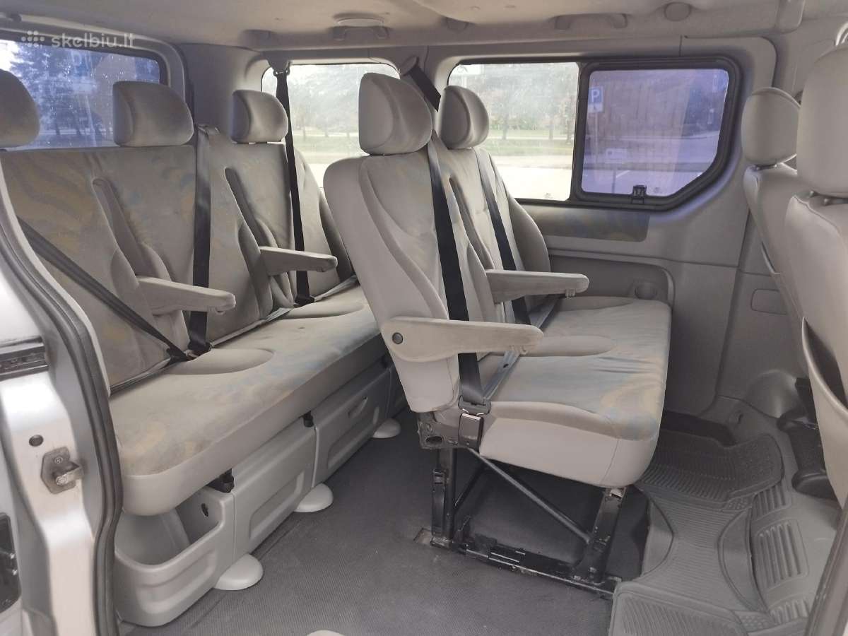 Renault trafic 2004 2,5 D 99 kw - nuotraukos Nr. 7