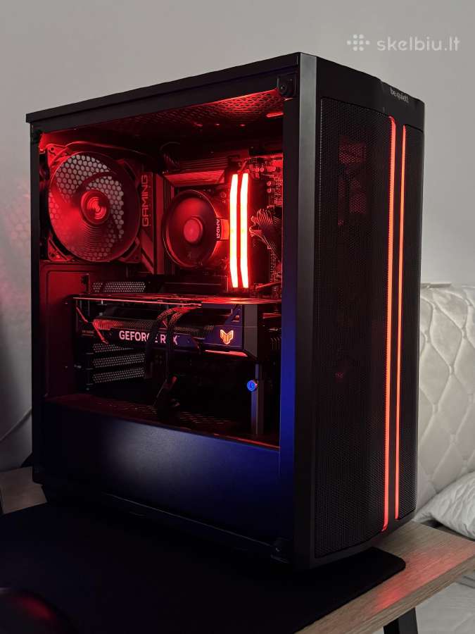 Žaidimų kompiuteris – Ryzen 7 7800x3d + Rtx 4070 S - nuotraukos Nr. 11