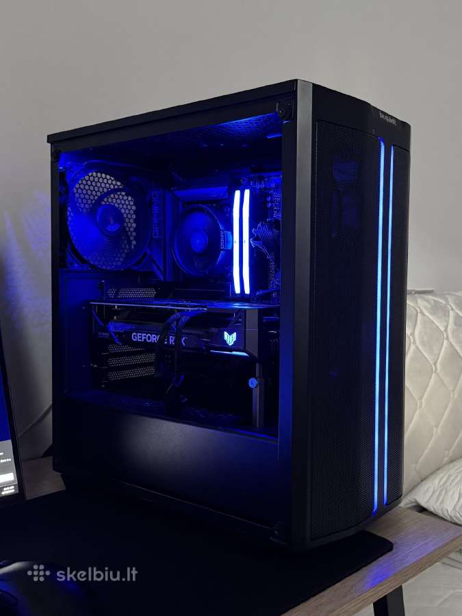 Žaidimų kompiuteris – Ryzen 7 7800x3d + Rtx 4070 S - nuotraukos Nr. 12