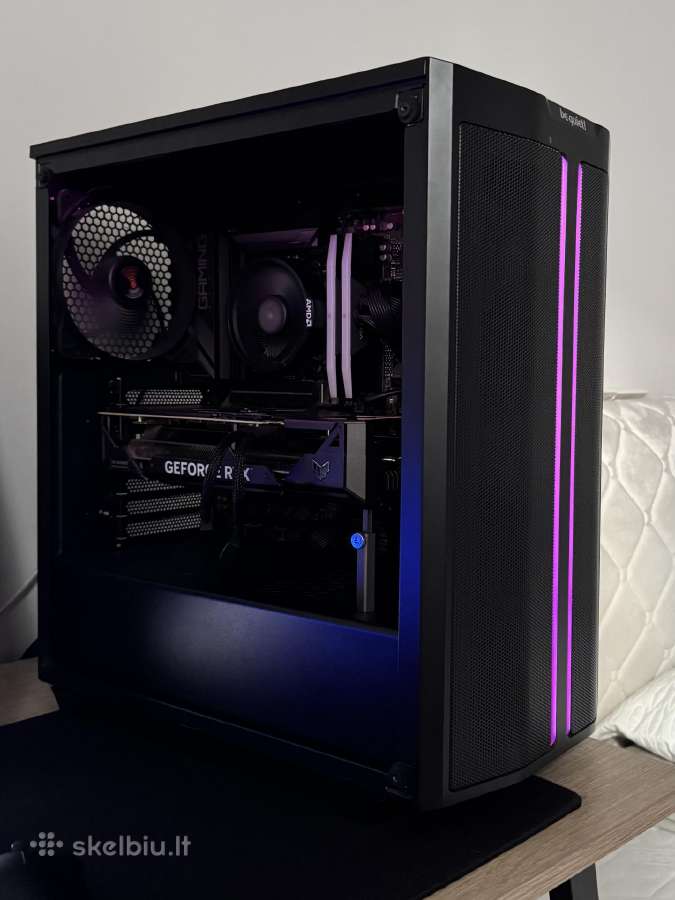 Žaidimų kompiuteris – Ryzen 7 7800x3d + Rtx 4070 S - nuotraukos Nr. 14