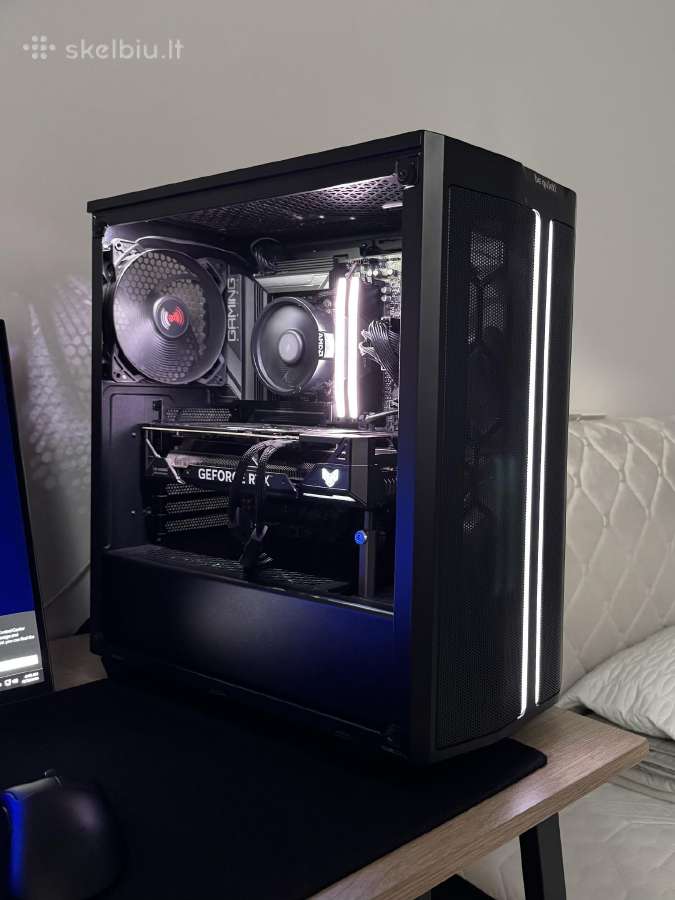 Žaidimų kompiuteris – Ryzen 7 7800x3d + Rtx 4070 S - nuotraukos Nr. 15