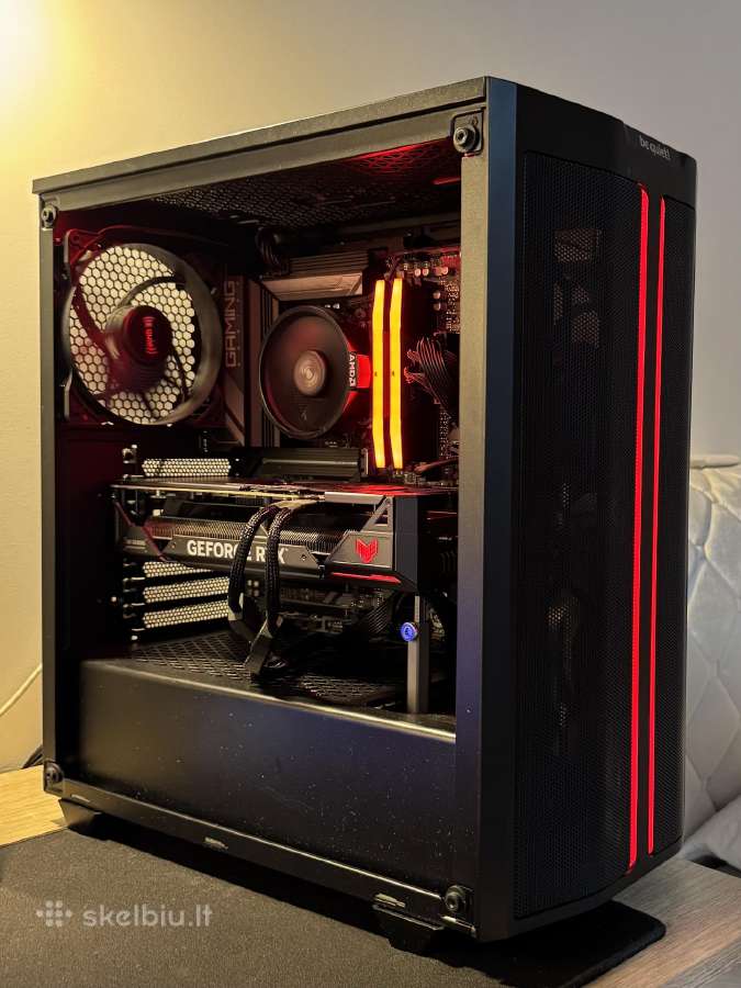 Žaidimų kompiuteris – Ryzen 7 7800x3d + Rtx 4070 S - nuotraukos Nr. 16