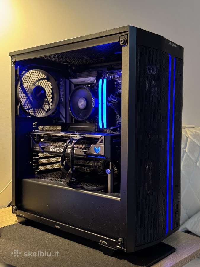 Žaidimų kompiuteris – Ryzen 7 7800x3d + Rtx 4070 S - nuotraukos Nr. 17