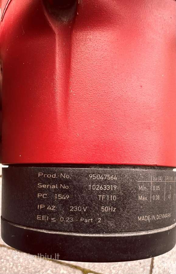 Grundfos Alpha2 L 25-60 180 - nuotraukos Nr. 3