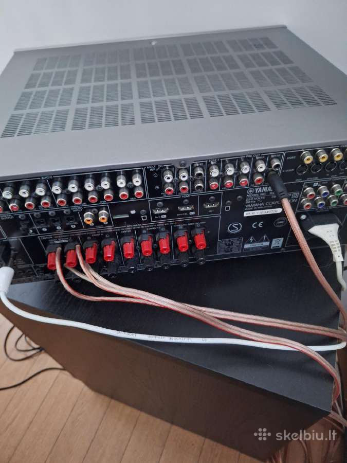 Yamaha Rx-v663+andersson 2.1 garso sistema - nuotraukos Nr. 5