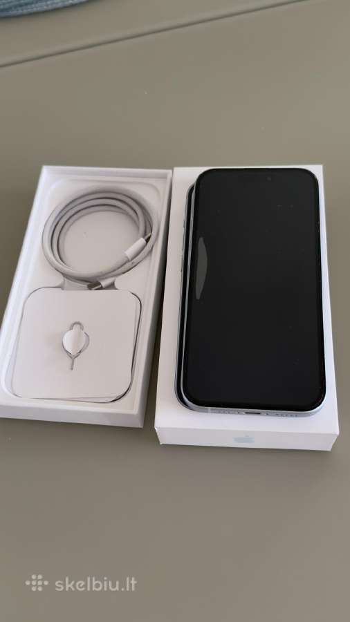 iPhone 15 128gb Blue ( naudotas) - nuotraukos Nr. 2