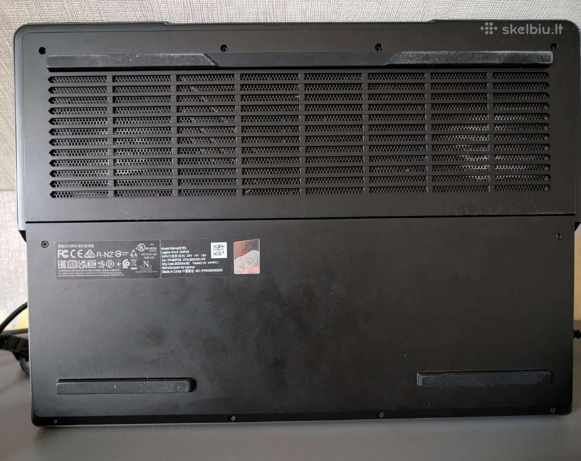 Lenovo Legion Pro 5 16irx8 - i7-13700hx - Rtx 4070 - nuotraukos Nr. 3