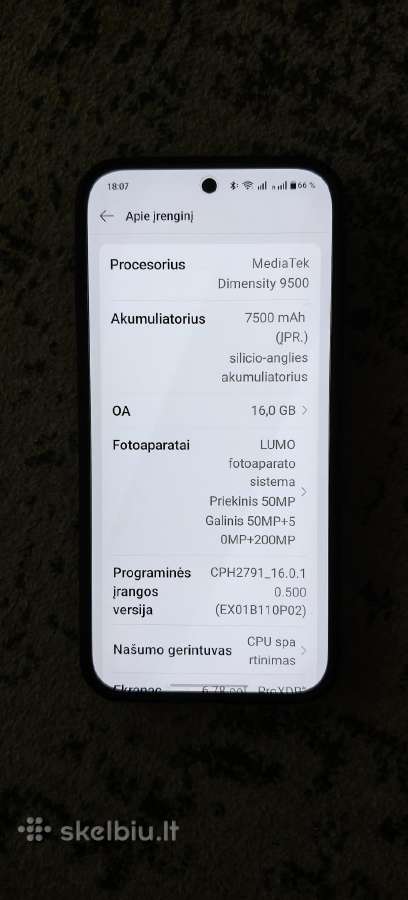 Oppo Find X9 Pro - nuotraukos Nr. 6