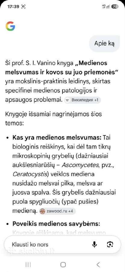Medienos pamėlynavimas - nuotraukos Nr. 6