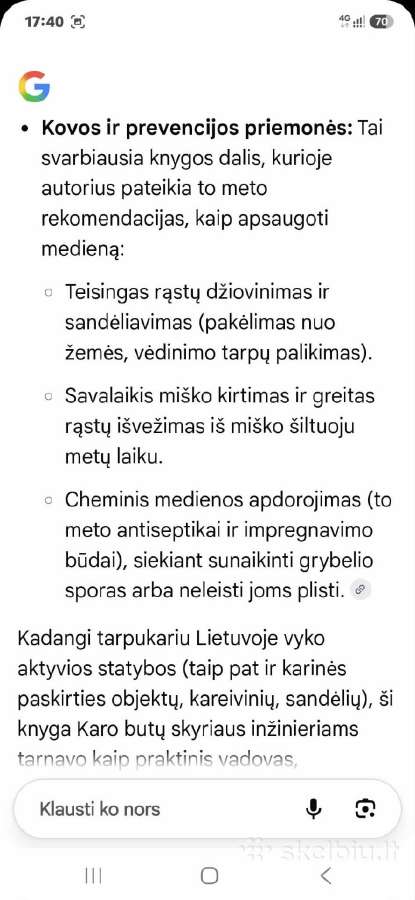 Medienos pamėlynavimas - nuotraukos Nr. 8