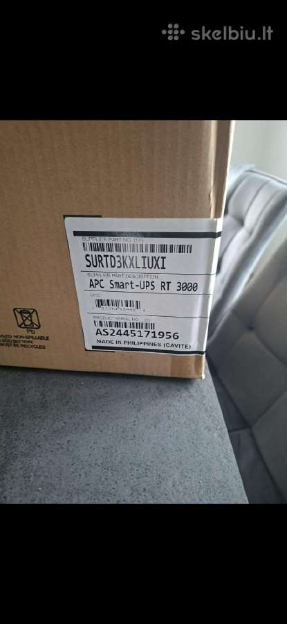 Naujas Apc smart ups rt 3000 su dviem baterijomis - nuotraukos Nr. 10