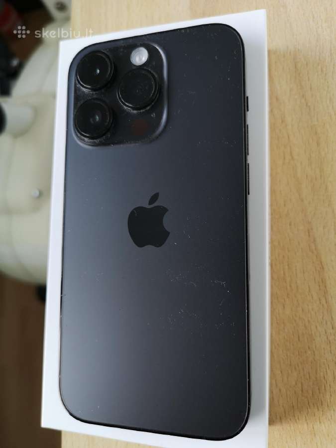 iPhone 14 Pro 128 GB Space Bliak - nuotraukos Nr. 3