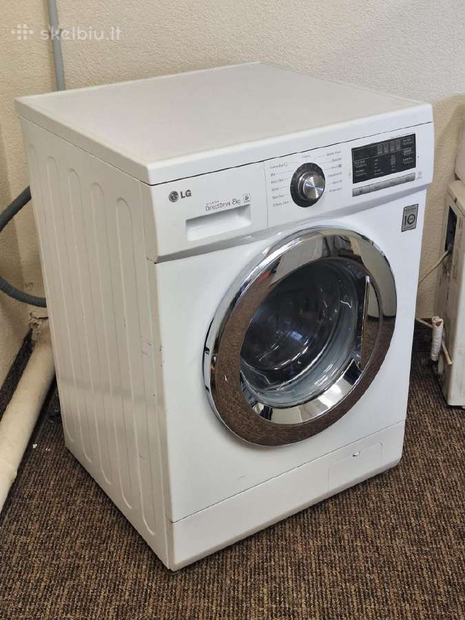 LG Direct Drive 8 kg skalbimo mašina - nuotraukos Nr. 3