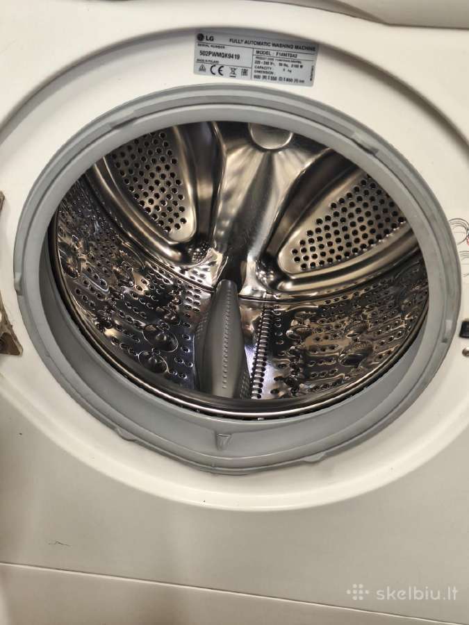 LG Direct Drive 8 kg skalbimo mašina - nuotraukos Nr. 5