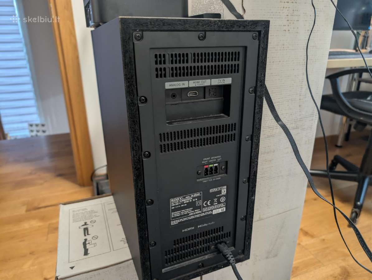 Sony Ht-s40r audio sistema - nuotraukos Nr. 5