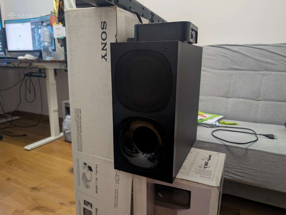 Sony Ht-s40r audio sistema - nuotraukos Nr. 6