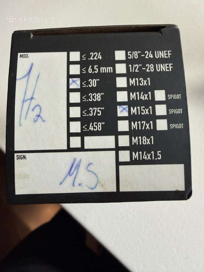 Duslintuvas A-tec H2 30-06, M15x1 - nuotraukos Nr. 3