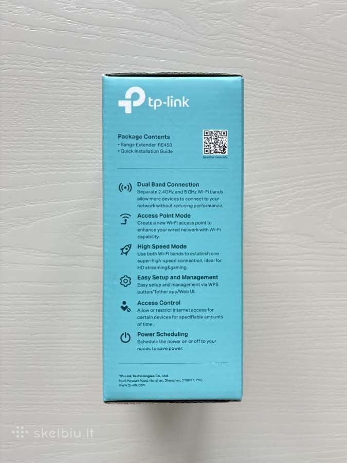 Tp-link wi-fi Re450 stiprintuvas - nuotraukos Nr. 8