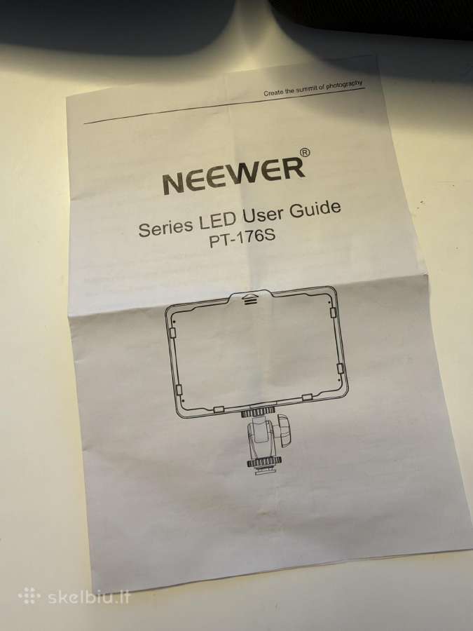 Neewer LED lempa - nuotraukos Nr. 8