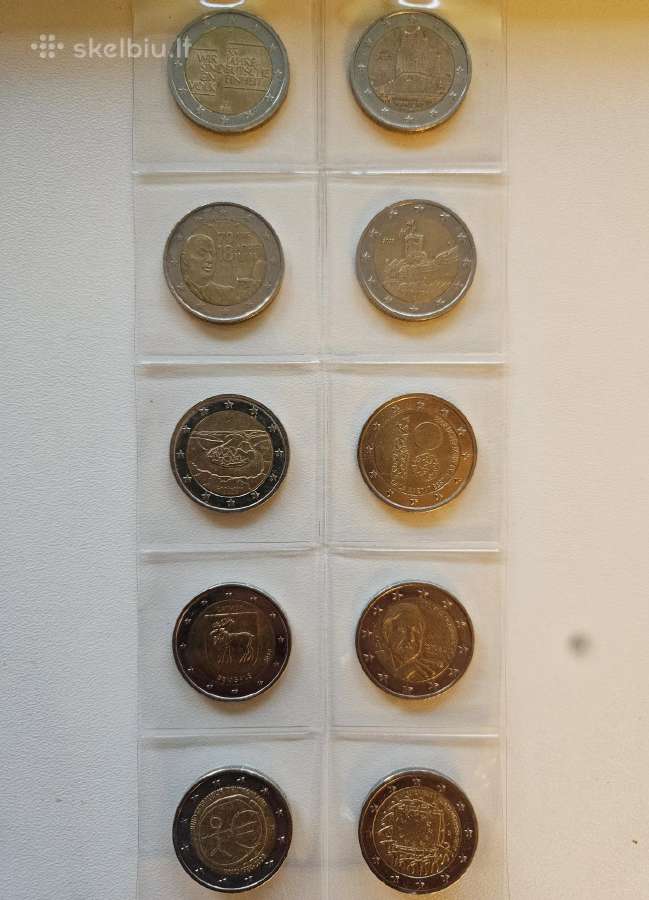 Monetos įvairių šalių, 80€. Vnt. 3€ - nuotraukos Nr. 2