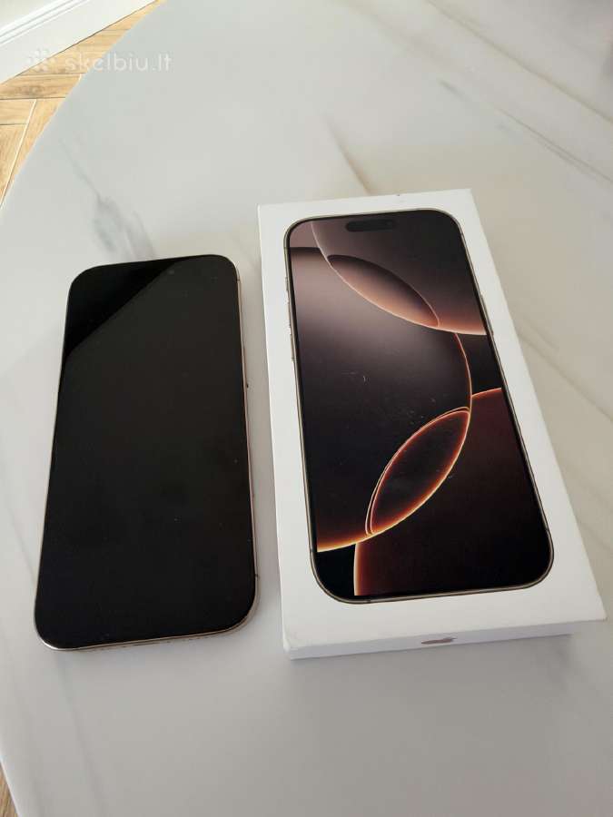 iPhone 16 Pro 256 GB Desert Titanium - nuotraukos Nr. 2