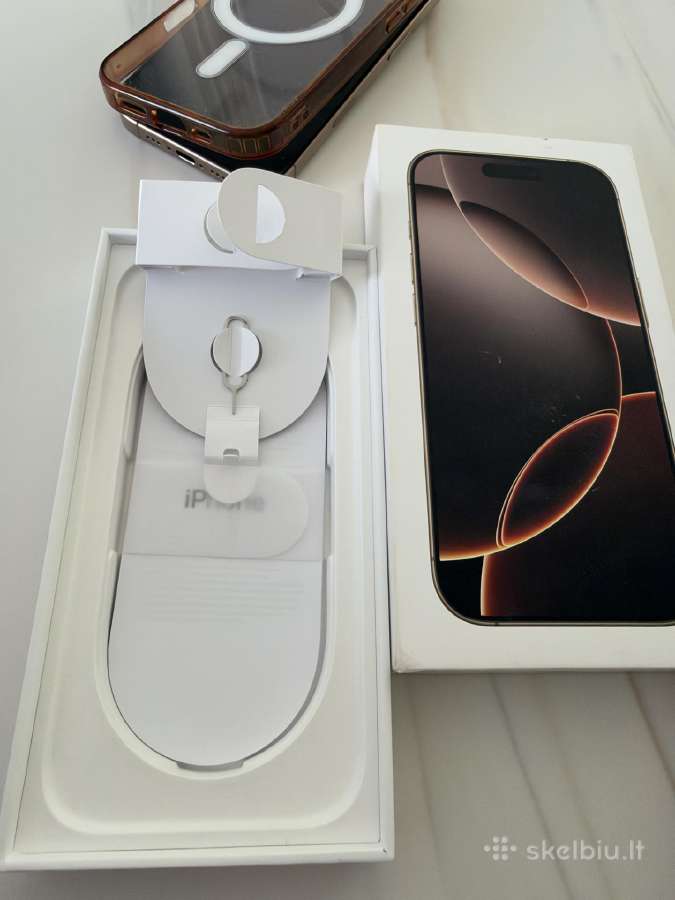iPhone 16 Pro 256 GB Desert Titanium - nuotraukos Nr. 9