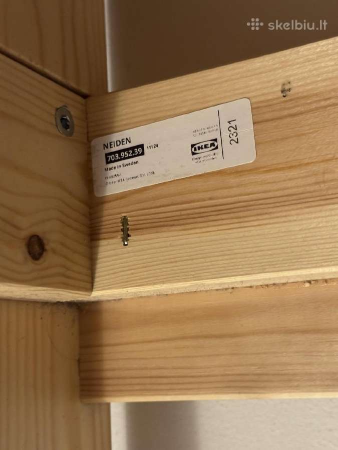 Ikea Neiden rėmas su lentjuostėmis 140x200 cm - nuotraukos Nr. 2
