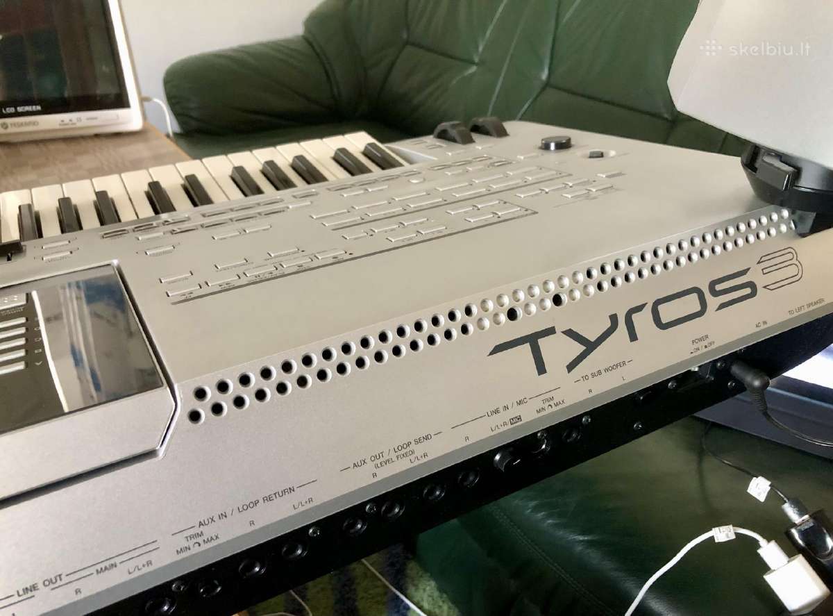 Parduodu Yamaha Tyros 1 ir Yamaha Tyros 3. - nuotraukos Nr. 16