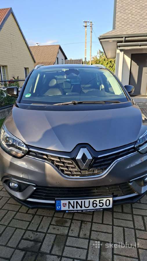 Renault Grand Scenic 2017 m - nuotraukos Nr. 2