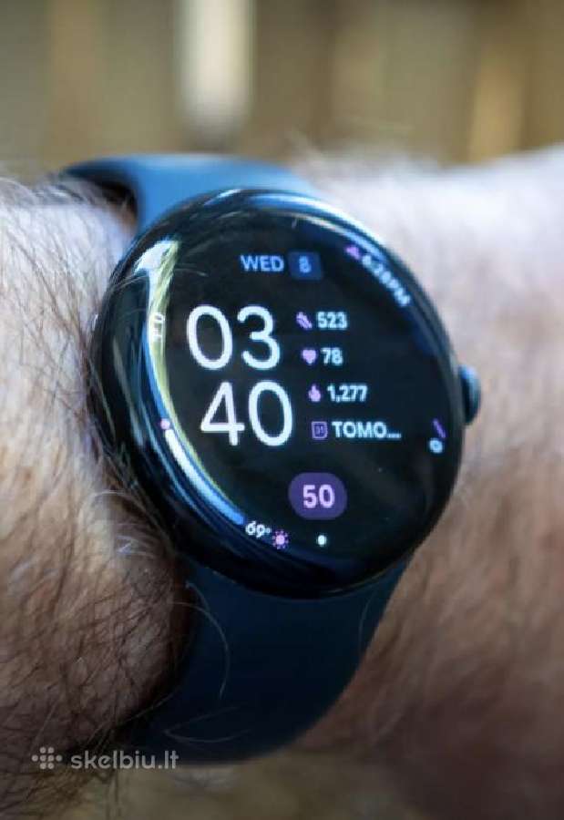 Google Pixel Watch 4 45mm Lte. juodas - nuotraukos Nr. 2