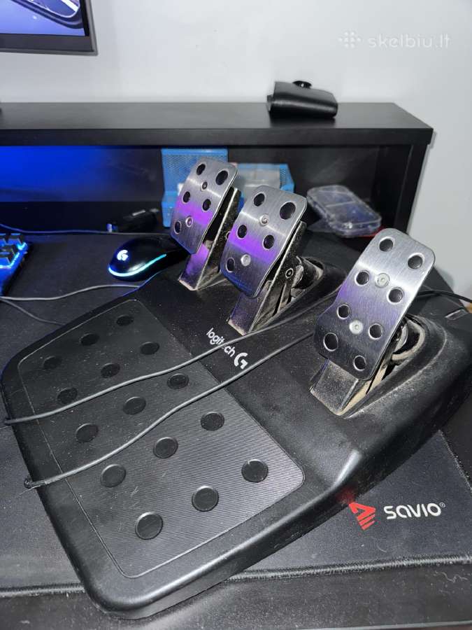 Logitech G29 vairas su pedalais - nuotraukos Nr. 2
