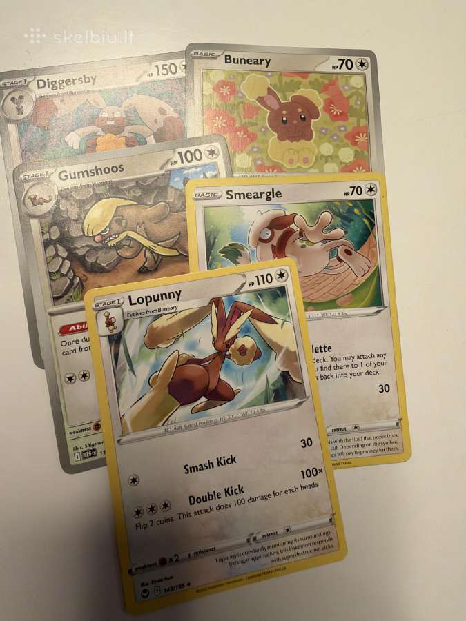 Pokemon originalios kortelės - nuotraukos Nr. 5