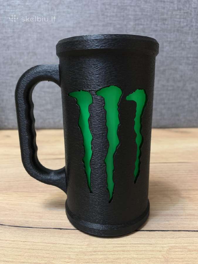 Monster Energy skardinės Dėklas Puodelis-rinkinys - nuotraukos Nr. 5