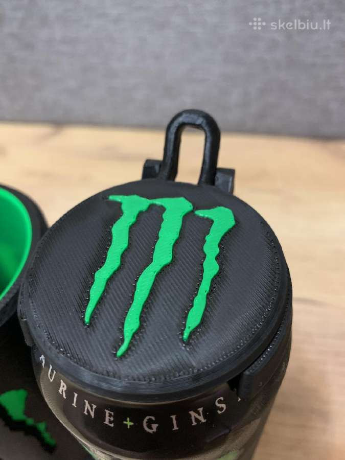 Monster Energy skardinės Dėklas Puodelis-rinkinys - nuotraukos Nr. 7