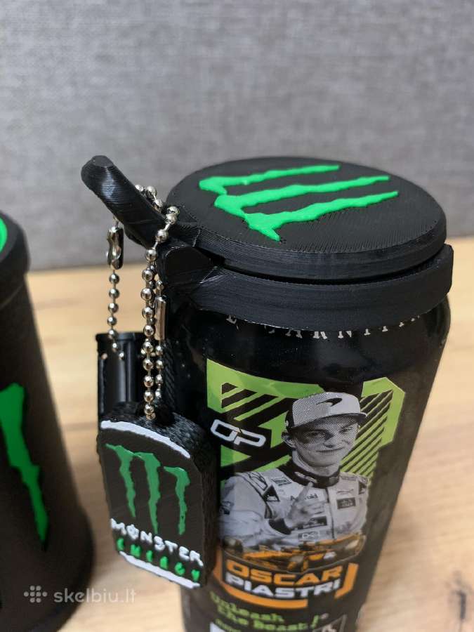 Monster Energy skardinės Dėklas Puodelis-rinkinys - nuotraukos Nr. 12