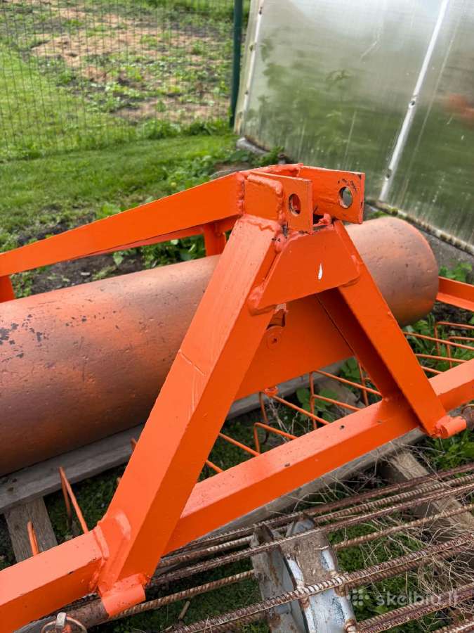 Savadarbis volas–grėblys mini traktoriukui - nuotraukos Nr. 3