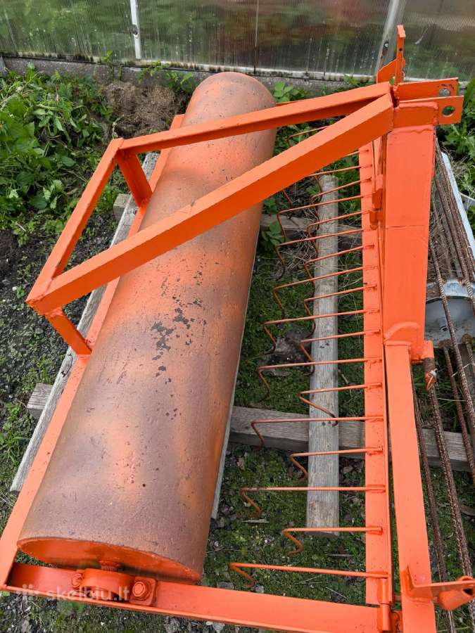 Savadarbis volas–grėblys mini traktoriukui - nuotraukos Nr. 5