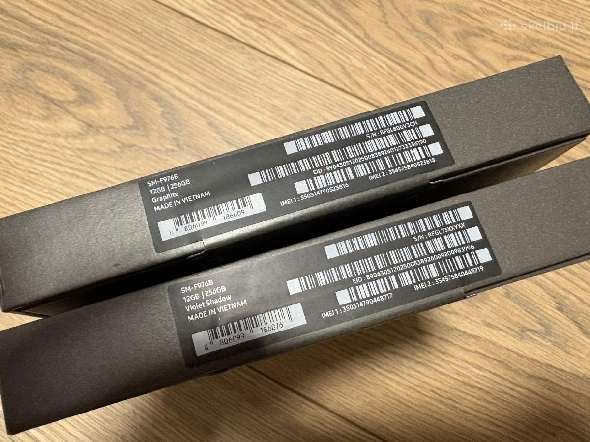 Fold8 Ultra (Naujas ) 256gb Graphite - nuotraukos Nr. 4