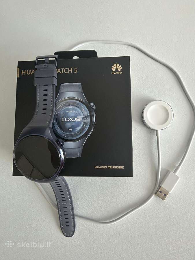 Huawei Watch 5 46mm Titanium Case - nuotraukos Nr. 2