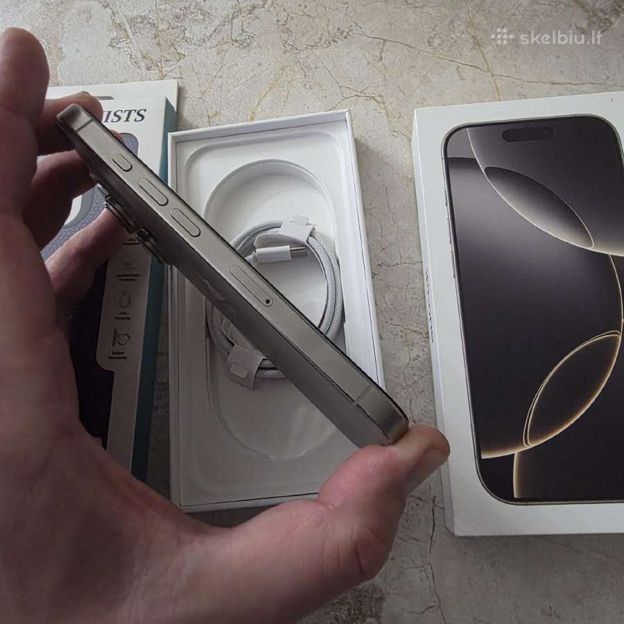 Parduodu Apple 16 pro 256gb - nuotraukos Nr. 6