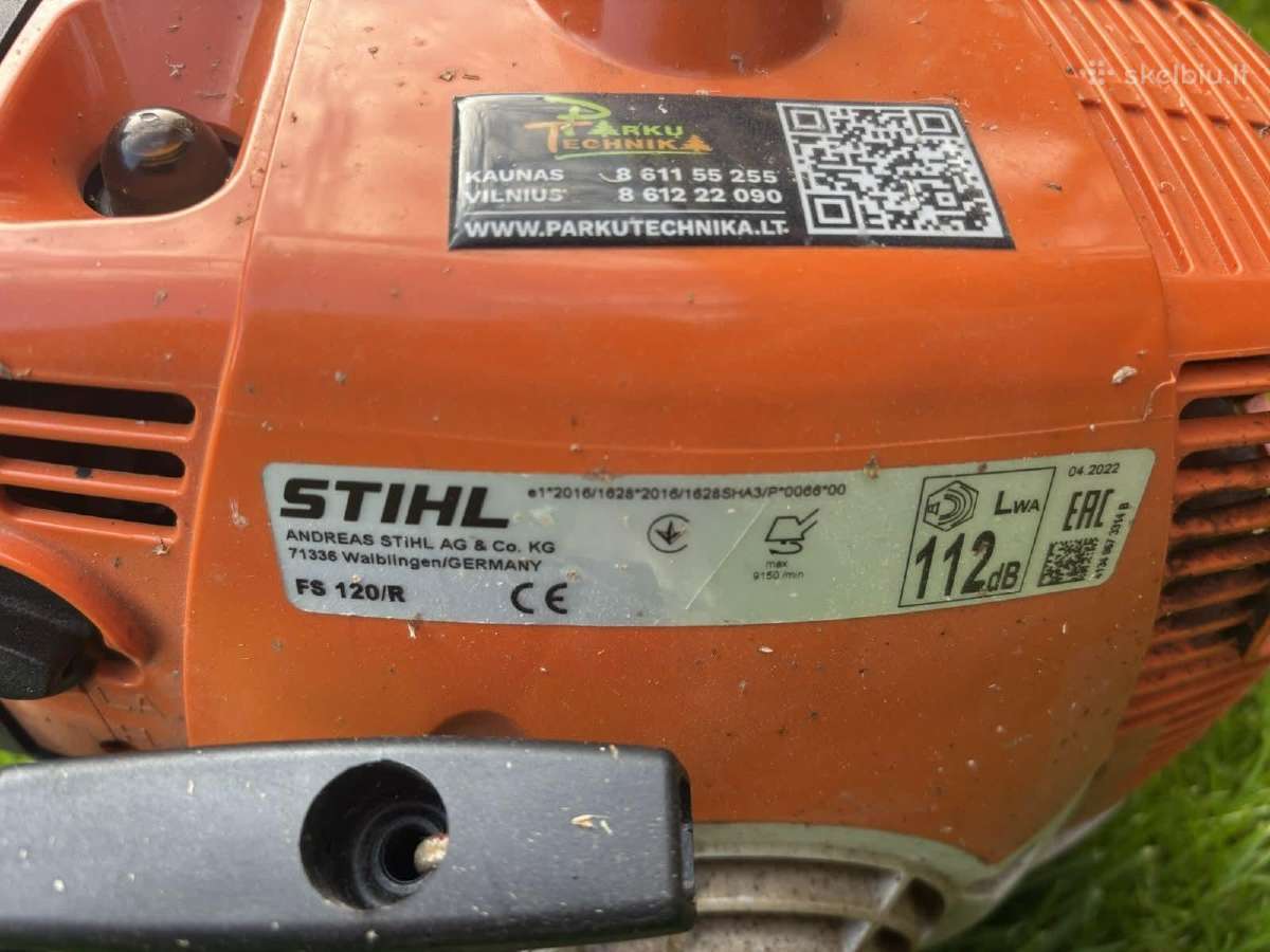 Stihl FS 120 krūmapjovė / trimeris - nuotraukos Nr. 4