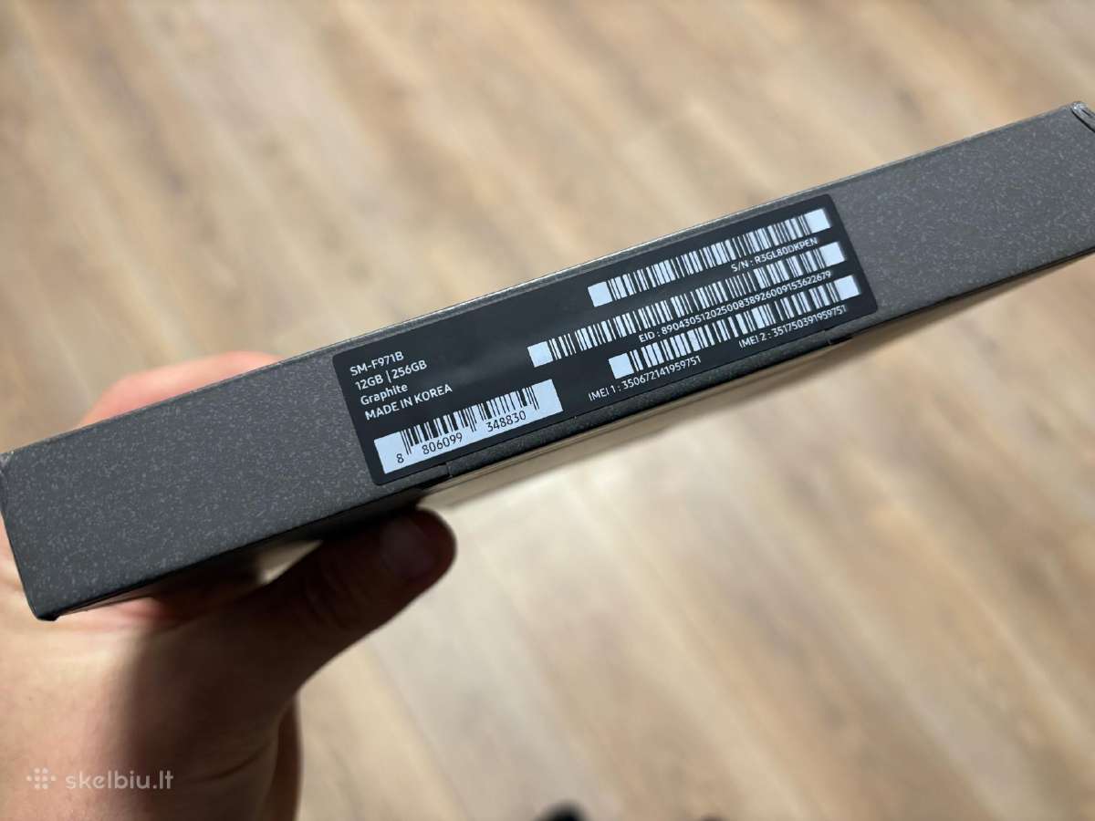 Samsung Galaxy Fold8 (Graphite) - nuotraukos Nr. 3