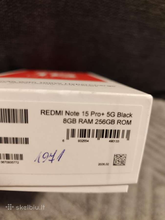 Redmi Note 15 pro+ 5G - nuotraukos Nr. 2