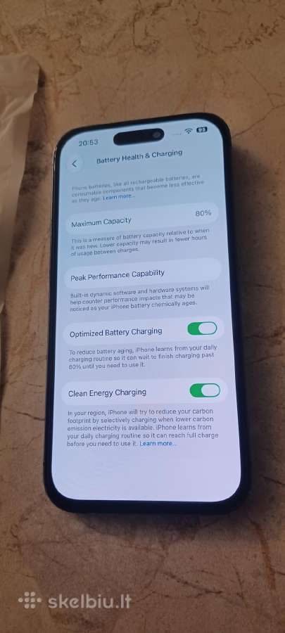 Parduodu iPhone 14 Pro 512gb - nuotraukos Nr. 6