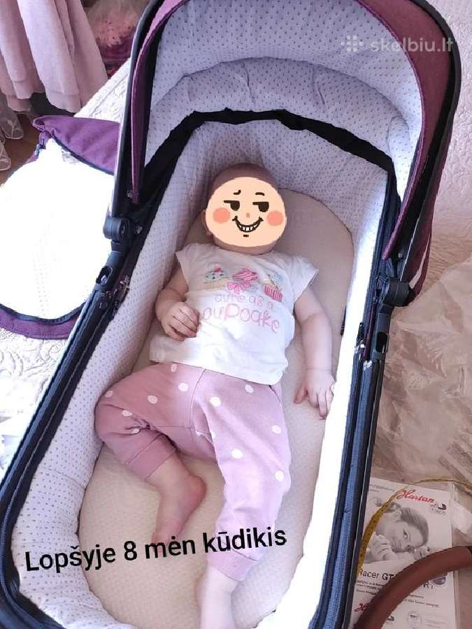 Puikus vokiškas Hartan 2 dalių vežimėlis - nuotraukos Nr. 7