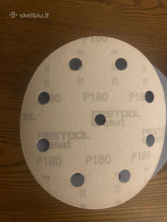 Festool slifavimo diskeliai popierius 100vnt - nuotraukos Nr. 3
