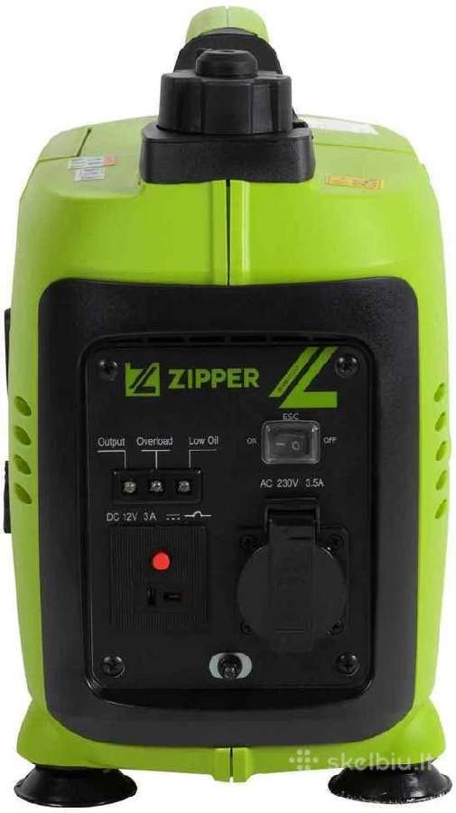 Mažas inverterinis el. generatorius Zipper 1,4 kw - nuotraukos Nr. 2