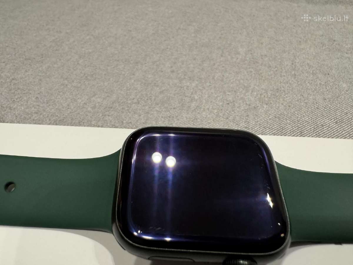 Parduodu Apple Watch 7 Green 45mm GPS - nuotraukos Nr. 4
