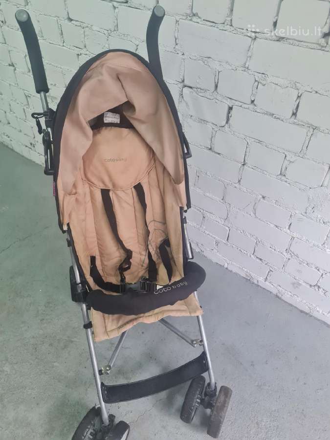 Vežimėlis-skėtukas Coto baby - nuotraukos Nr. 2
